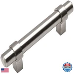 Cosmas 10 Pack 161-3SN Satin Nickel Contemporary Bar Cabinet Handle Pull. Fixed Price $66.80.