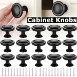 Lots Black Cabinet Knobs Handle Pulls Hardware Bedroom Kitchen Drawer Cupboard. Fixed Price $35.86.