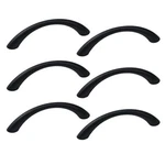 Matte Black Arch Bow Cabinet Pulls 2.5 64MM Set Of Durable Zinc Alloy Han.... Fixed Price $13.09.