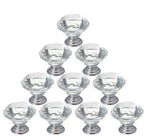 10PCS Crystal Glass Cabinet Knob Diamond Shape 30MM Drawer Cupboard Handle Pull. Fixed Price $9.32.