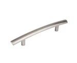 143609 3-3/4" Satin Nickel Arched Cabinet Drawer Pull Knob (X2) Free Shipping. Fixed Price $10.99.