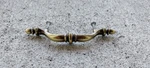 Vintage Amerock Allison 894ABS Antique Brass Cabinet Pull W/hdwe, 5.5," Po!. Fixed Price $6.50.