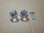 Top TK128BSN Clear Octagon Crystal Set Of 2, Satin Nickel. Fixed Price $30.00.