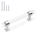 Probrico 30 Pack 3-3/4 Inch Hole Center Cabinet Pulls Polished Chrome Kitchen. Fixed Price $135.71.