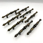 Lot Of 8 Amerock Carriage House Cabinet Drawer Pulls Handles 177-1 English Brass. Fixed Price $24.00.