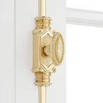 Signature Hardware 955209-1.5 Aldemer 24 Inch Tall Cabinet Cremone Security Bolt. Fixed Price $51.65.