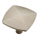 (12) Brainerd P35624W-SN-CP Devereux 1-3/16" Satin Nickel Square Cabinet Knob. Fixed Price $35.00.