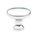Emtek Providence 1-3/4 Inch Mushroom Cab Knob 86027US26 Polished Chrome. Fixed Price $15.99.