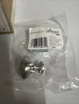 Allison Silver Satin Nickel 1-1/4" Cabinet Knob Pull Set 15. Fixed Price $30.00.
