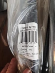 Lot Of (6)LG Sourcing Cabinet Drawer Door Pulls 18-7/8" Eurostyle Matt Black. Fixed Price $43.00.