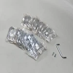 Berenson (25 Pack) Advantage Wire Pull 4" Cc Satin Chrome Steel 6130-2SC-P. Fixed Price $42.56.