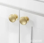 Alzassbg 10 Pack Matt Gold Cabinet Knobs, 1.1 Inch Diameter Kitchen ... Fixed Price $24.99.