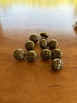 Hickory Hardware Southwest Lodge P374 Fish Cabinet Knobs, 1/4", Set Of 10. Fixed Price $46.96.