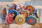 Jgarts 20 Mix Vintage Look Flower Ceramic Knobs Door Handle Multicolor. Fixed Price $28.17.