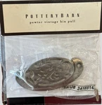 Pottery Barn Vintage Pewter Bin Pull Drawer Hardware *buy Save More*. Fixed Price $11.99.