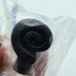 7 New Black Amerock Swirl'z 1/8" Novelty Cabinet Pull Knob Bag BP9339. Fixed Price $12.85.