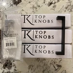 Top Knobs Cabinet Handles Pulls Sanctuary Ii Modern Metro 5 Matte Black 38 + 2. Fixed Price $235.00.