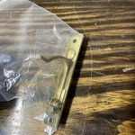 Amerock BP5428 Cabinet Door Edge Pull Solid Brass Open Box Stock*. Fixed Price $6.40.
