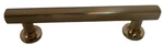 Emtek 86454US4 Freestone Center Bar 4" Cabinet Pull Satin Brass. Fixed Price $13.50.