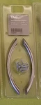 Ikea Tag Drawer Handles Cabinet Pull Matte Chrome Plated 6 1/8" Modern Aluminum. Fixed Price $29.05.
