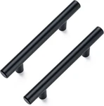 10 Pack 5'' Cabinet Pulls Matte Black Stainless Steel Kitchen. Fixed Price $8.59.