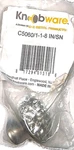 Knobware C5060/1-1-8 In. Satin Nickel Kitchen Cabinet Pull Handle. Fixed Price $8.99.