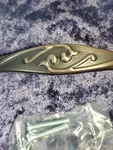 2 Jeffrey Alexander 3 " Center To Cabinet Pull Bronze 959-96DBAC Long. Fixed Price $14.90.