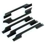Pack Black Cabinet Pulls Solid Alloy 5.04''(128MM) Hole Center Handles. Fixed Price $20.64.