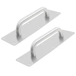 Btmb Stainess Steel Door Pull Plate Commercial Handle,pack Chrome. Fixed Price $19.70.