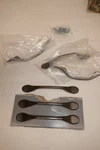 6 Pc Classic Style 3" Oil Rubbed Bronze Cabinet Drawer Fixed Bail Pull. Fixed Price $18.95.