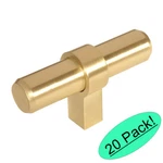 *20 Pack* Cosmas Cabinet Hardware Brushed Brass Euro Style Knob #181BB. Fixed Price $60.96.