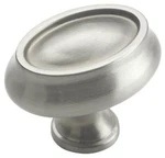 (5 Pack) 1-1/2 Inch Manor Knob Satin Nickel. Fixed Price $14.42.