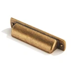 Khtumeware 10 Pack 3" Drawer Pulls Antique Hole Center, Brass. Fixed Price $35.90.