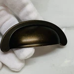 9PC Gliderite 2-1/2" Cc Small Cabinet Cup Drawer Pulls Antique Brass 87600-AB-1. Fixed Price $17.49.
