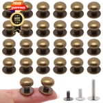 Buximn Mini Drawer Pulls, Metal Round Diameter 0.47" -26PCS, Bronze. Fixed Price $18.03.
