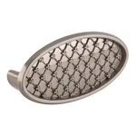 Satin Nickel Cup Pattern Cabinet Drawer Pull 3" Center To For Kitchen An. Fixed Price $37.10.