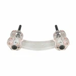 New Rare Handmade Glass Solid Door Pulls Furniture Handles 5.08 Pink 1 Piece. Fixed Price $81.14.