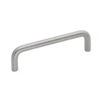 2PK Belwith PW396-26D Solid Brass 96MM C/c Wire Drawer Pull Satin Chrome Finish. Fixed Price $12.00.