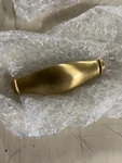 Alno Charlie's Collection 4" Cup Pull A626-4-SB, Satin Brass (w/ Wear/tear). Fixed Price $10.38.