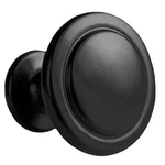 Flat Black Kitchen Cabinet Knobs - 1/4 Inch Round Drawer Handles 10 Pack. Fixed Price $18.73.
