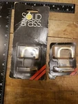 Vintage Solid Brass Amerock Drawer Cabinet Door Pulls 1415 3. Fixed Price $22.00.