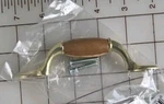 Lot Of 10 Amerock 266OPB Polished Brass Pull Allison. Fixed Price $22.50.