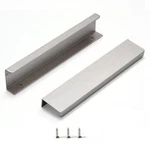 Sunlithor 10-PACK 7.87" Brushed Nickel Aluminum Cabinet Finger Pulls For Kitchen. Fixed Price $87.19.