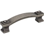 Jeffrey Alexander 585-96DP 96MM C-c Distressed Pewter Square Delmar Cabinet Pull. Fixed Price $18.77.