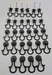 28 French Provincial Antique Drop Ring Drawer Pull Victorian Cabinet Handle. Fixed Price $85.00.