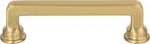 Atlas Homewares A102 Oskar 3-3/4" Center To Handle Cabinet Warm Brass. Fixed Price $12.99.