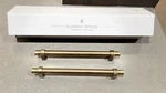 Classic Brass Appliance Pull(set Of 2) Aged 15IN. Fixed Price $199.99.