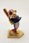 "baseball Player/ Batter" Spoontiques Clown Swarovski Crystals Gold Plating. Fixed Price $35.00.