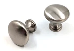 2 Brainerd Round 1-1/4 Satin Nickel Transitional Cabinet Knobs W/screws. Fixed Price $8.99.