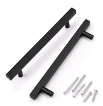 Knobwell 50 Pack Matte Black Kitchen Cabinet Handles Modern Square T-knobs 224MM. Fixed Price $60.00.